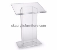 Acrylic furniture manufacturers customize clear acrylic podium podium furniture AP-404