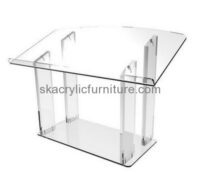 Acrylic furniture manufacturers customize contemporary church furniture acrylic lecterns for sale AP-390