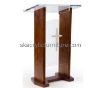 Acrylic furniture manufacturers customize fine contemporary church podiums furniture AP-382