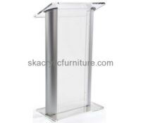 Acrylic furniture manufacturers customize acrylic computer podium modern furniture AP-369