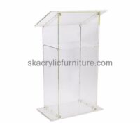 Furniture factory customize modern acrylic event podium furniture AP-347