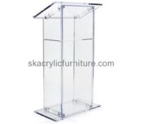 Quality furniture company custom lucite acrylic podium furniture for church AP-324