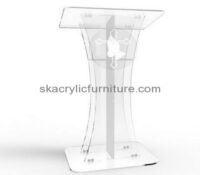 Furniture factory custom acrylic plexi stage rostrum furniture AP-321