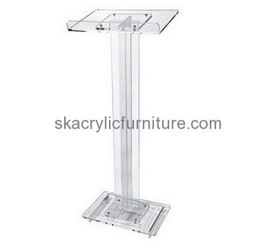 Furniture factory custom acrylic lucite modern pulpits designs furniture AP-313