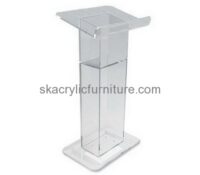 Fine furniture company custom clear acrylic podium contemporary furniture AP-309