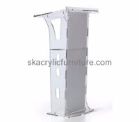 Furniture factory custom acrylic podium church lecturn AP-303