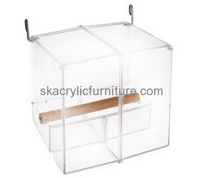 Acrylic furniture manufacturers custom acrylic bird cage parrot cages for sale AB-032