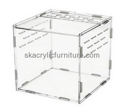 Acrylic furniture factory custom acrylic large reptile cages snake cages for sale AB-029