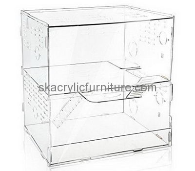 Custom acrylic large reptile terrarium bird good hamster cages AB-020