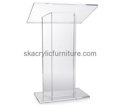 Custom acrylic church podium lecturn pulpit stand for sale AP-280