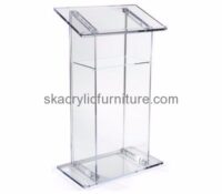 Custom acrylic podium lectern church AP-245