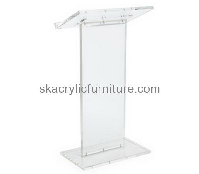 Customized clear acrylic church podiums pulpits AP-224