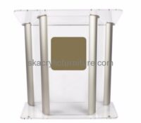 Custom acrylic lectern plastic podium pulpit designs for church AP-164