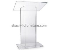 Customized acrylic modern pulpits designs plexiglass podiums lectern for sale AP-158