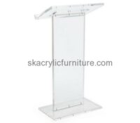 Custom acrylic modern podium design lectern pulpit cheap lectern AP-126