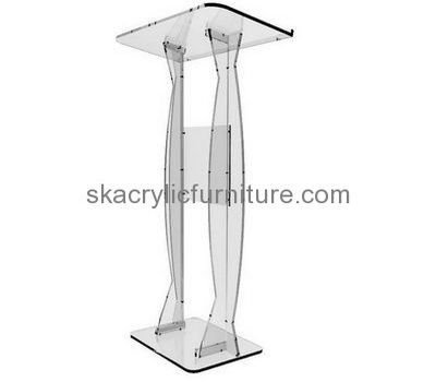 Customized acrylic contemporary church furniture lecturns pulpit sale AP-111