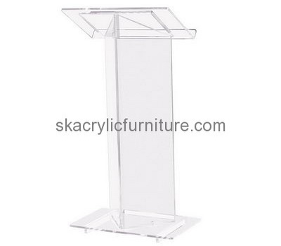 Customized acrylic church podiums clear pulpit podium for sale AP-086