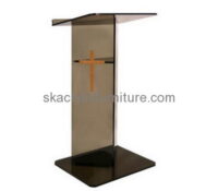 Custom plexiglass lectern acrylic lectern cheap pulpits for church AP-085