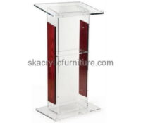 Custom design acrylic perspex lectern contemporary church pulpits cheap lecterns for sale AP-052