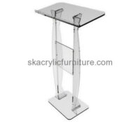 Customized acrylic standing lectern church pulpits and lecterns acrylic lectern church AP-050