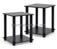 Customized black console tables cheap lucite coffee table small black coffee table AT-181