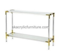 Custom design acrylic coffee table clear funky coffee tables living room tables AT-179