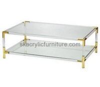 Customized lucite acrylic console table small lucite coffee table coffee and side tables AT-168