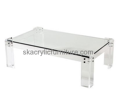 Custom design acrylic lucite end tables acrylic glass coffee table bedroom side tables AT-165