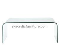 Custom acrylic perspex console table acrylic coffee table for sale coffee tables designs AT-157