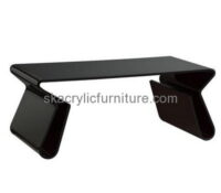 Factory direct sale plastic furniture black side table lucite tables for sale AT-154