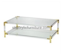 Custom acrylic plexiglass side table acrylic clear table end tables for living room AT-137