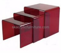 Customized acrylic chinese furniture modern acrylic furniture display coffee table AT-132