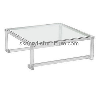 Customized acrylic contemporary coffee tables small side table clear acrylic furniture AT-105