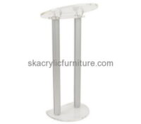 China church furniture suppliers wholesale acrylic plexiglass podium presentation lectern AP-044