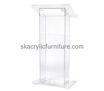 Hot sale acrylic pulpit floor podium church podiums pulpits AP-043