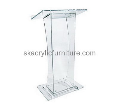 Custom acrylic podium church presentation lectern church lecterns for sale AP-037