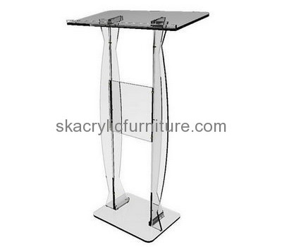 China acrylic furniture suppliers hot sale acrylic lecturns church podiums for sale AP-036