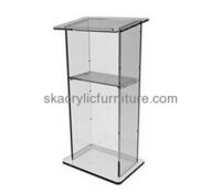 China acrylic furniture manufacturing companies wholesale acrylic pulpit cheap podiums for sale AP-033