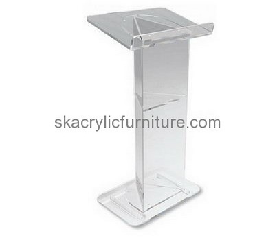 Factory wholesale acrylic podiums and lecterns speech podium pulpit for sale AP-024