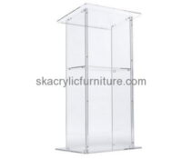 Custom acrylic podium furniture presentation podium church lectern AP-021