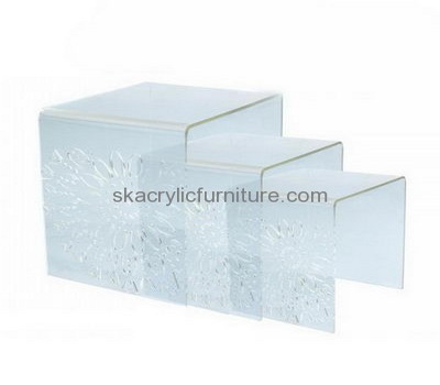 Foshan furniture factory transparent acrylic coffee table and chair AT-049