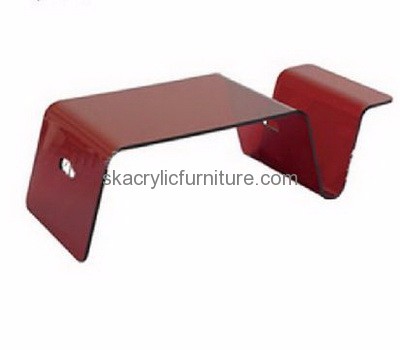 Custom design acrylic ikea furniture acrylic bar table coffee table set AT-013