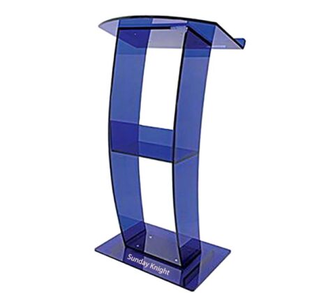 Quality furniture company custom acrylic plastic products podium furniture AP-925