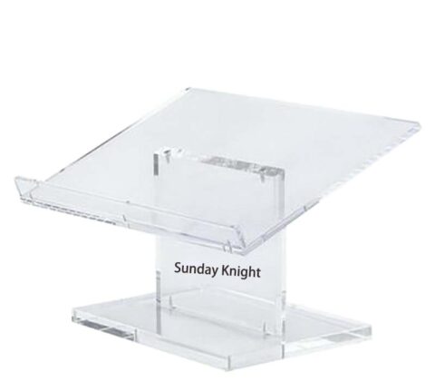 Perspex furniture suppliers custom design plastic table top lectern AP-931