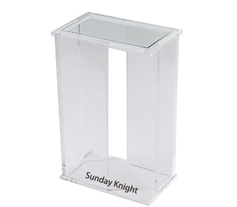 Furniture wholesale suppliers custom plastic fabrication clear lectern AP-936