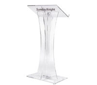 Fine furniture manufacturers custom acrylic contemporary church pulpits AP-938