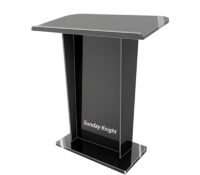 Acrylic manufacturers custom plastic manufacturing pulpit podiums for sale AP-948