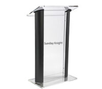 Acrylic manufacturers custom design plexiglass cheap church pulpit AP-949