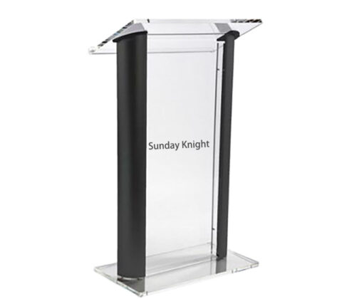 Acrylic manufacturers custom design plexiglass cheap church pulpit AP-949