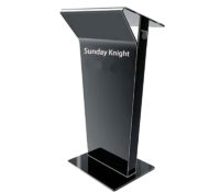 Acrylic supplier custom plexi church lecterns and pulpits AP-951